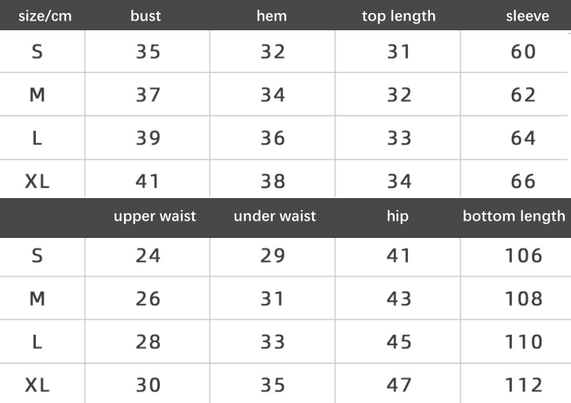 Drooping Straight Pants Yoga Set