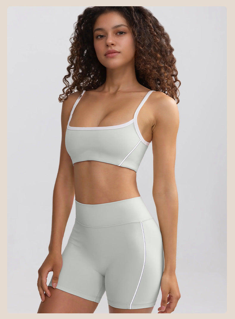 High Waist Hip Lift Running Workout Shorts