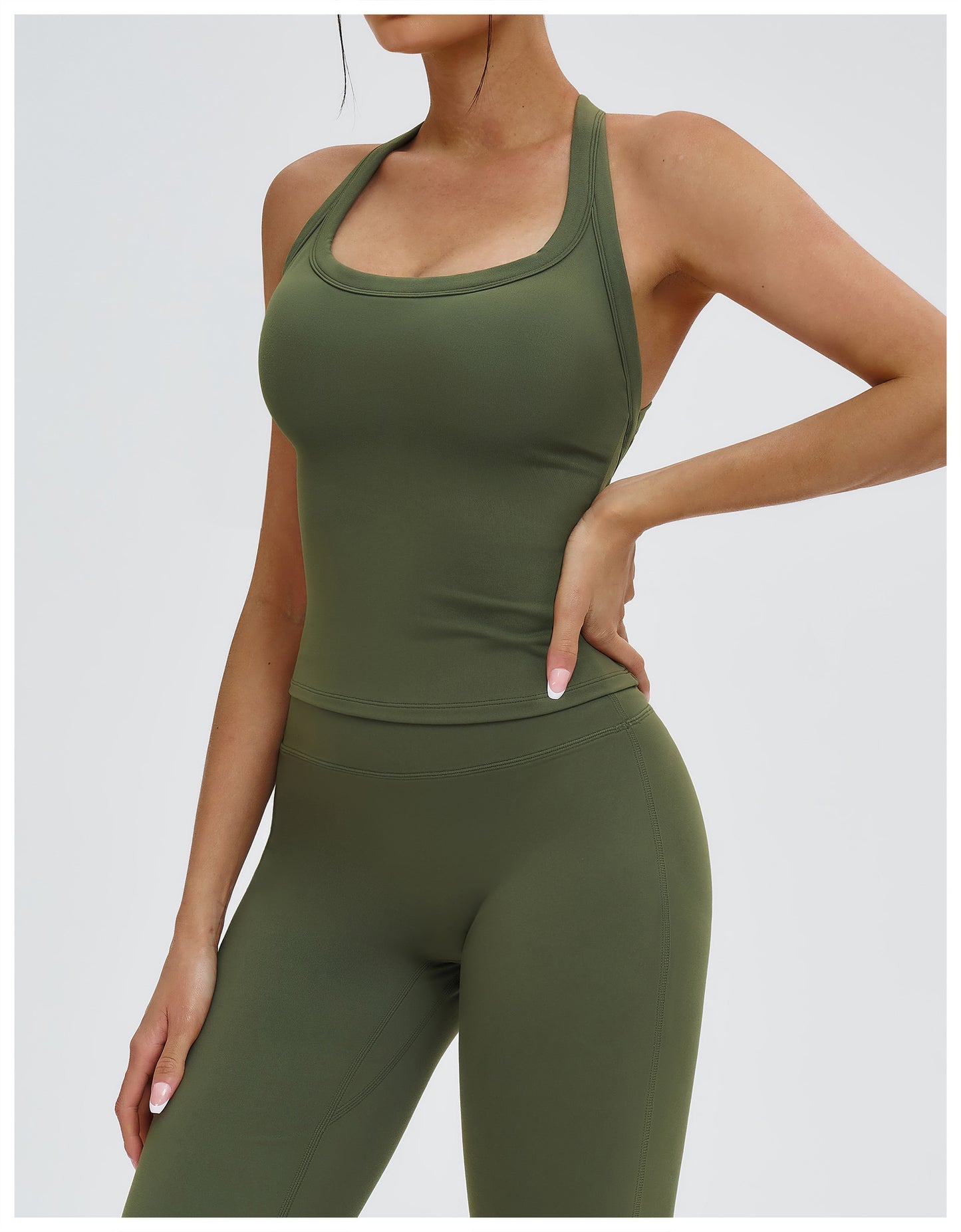 Y Shaped Halter Sports Vest