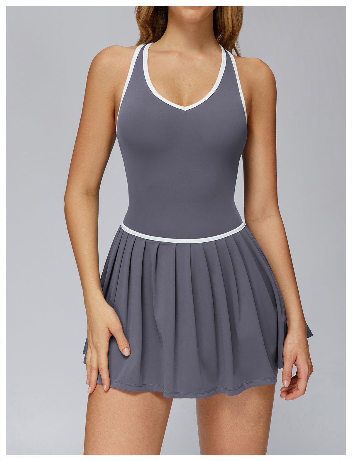 Nude Feel Dress Two Piece