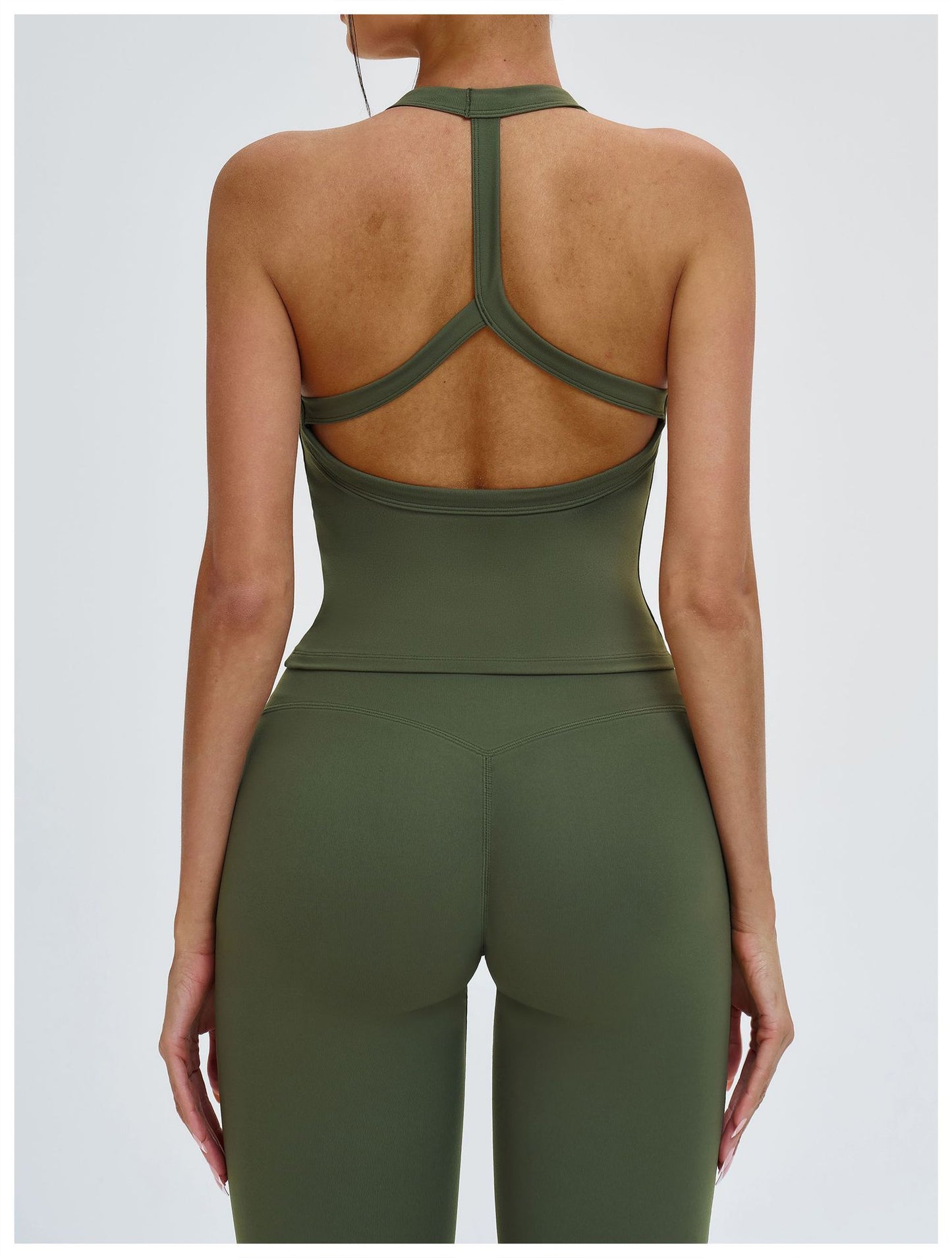 Y Shaped Halter Sports Vest