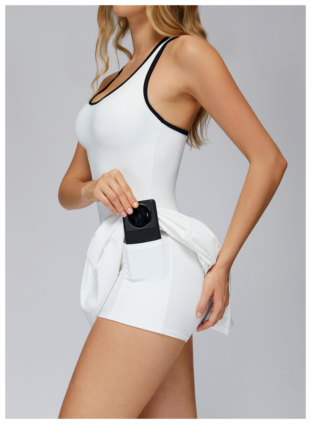 Nude Feel Dress Two Piece