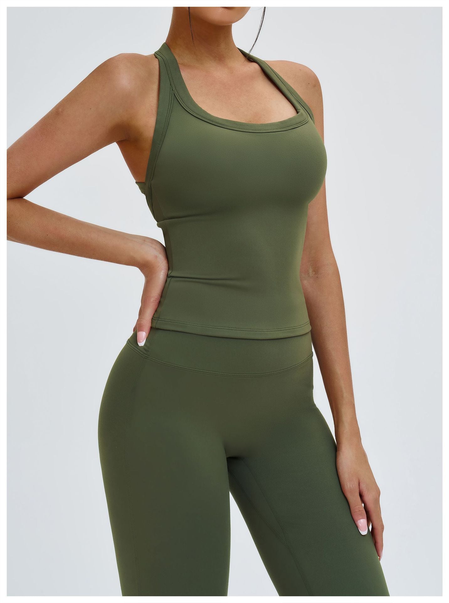 Y Shaped Halter Sports Vest