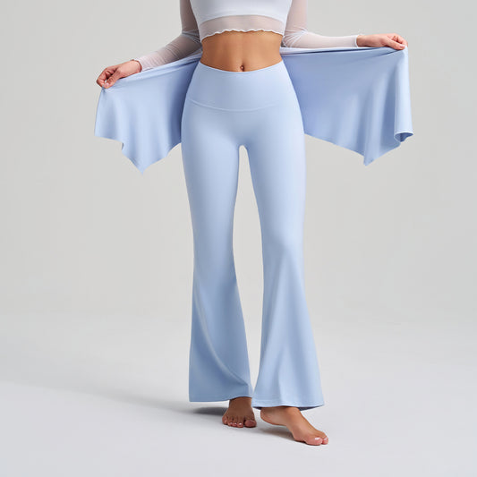 Faux Two Piece Yoga Curtain Detachable Pants