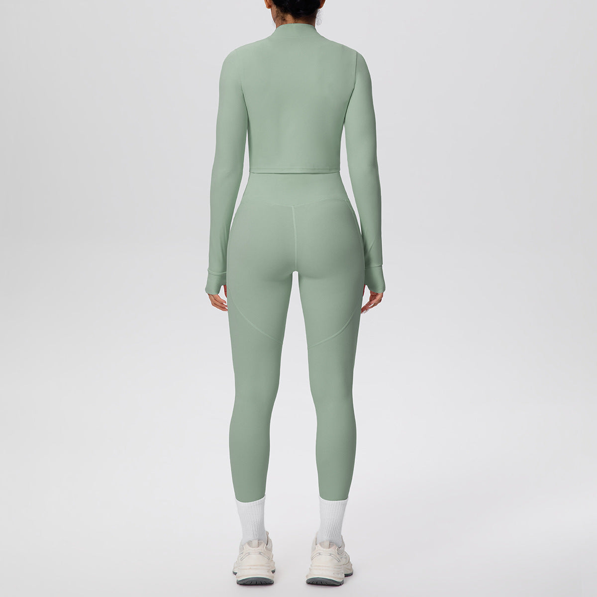 High Waist Nude Feel Hip Lifting Yoga Set