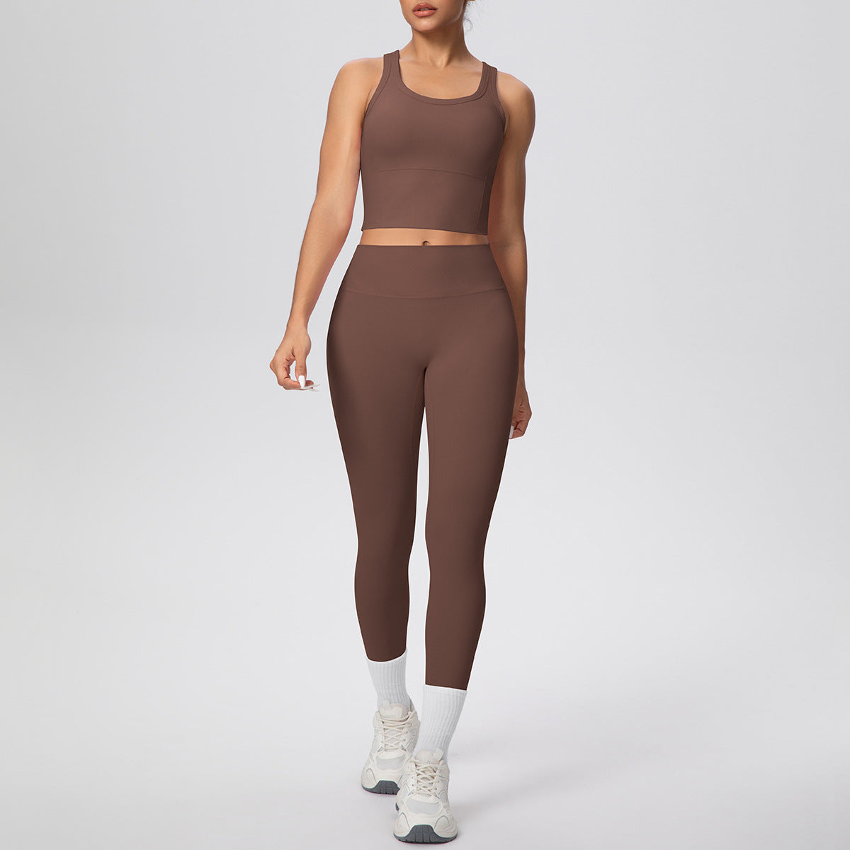 Vest Trousers Suit-Chestnut